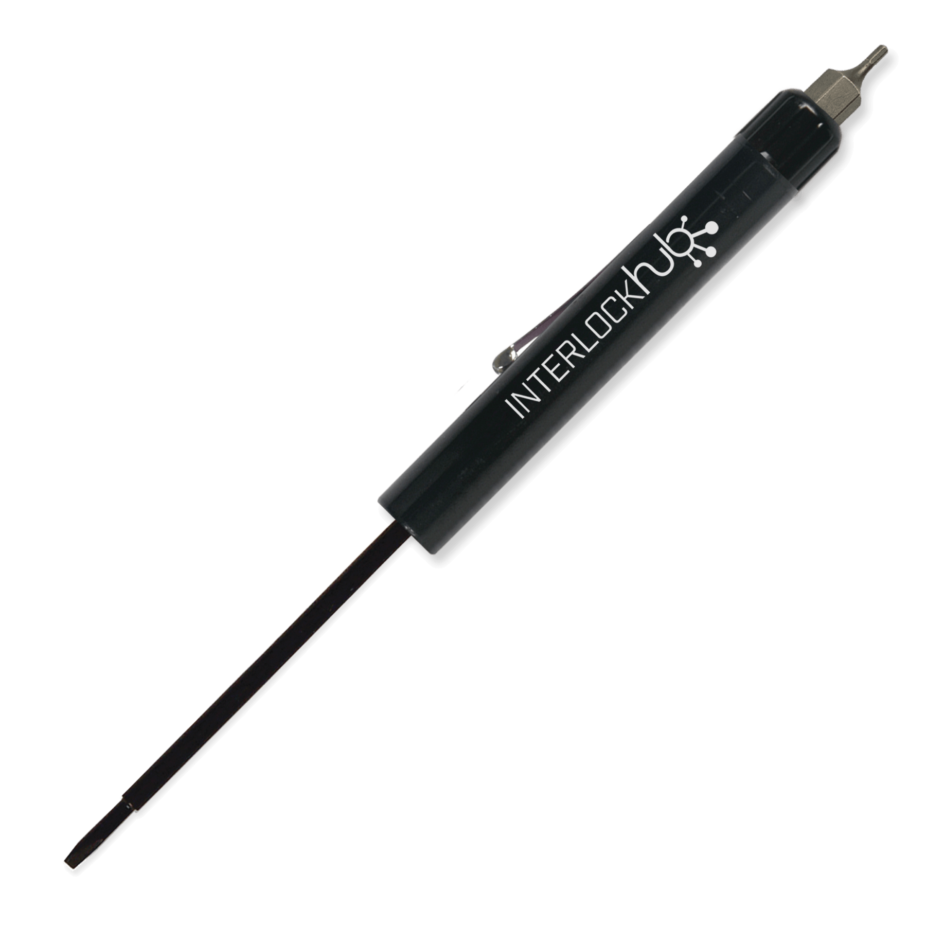 Pocket Screwdriver Tech Blade + Hex Bit Top                           